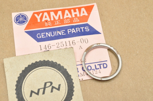 NOS Yamaha DT250 DT400 MX250 MX360 TX750 TZ250 XS1 XS2 XS650 XT600 YZ125 YZ250 Spacer Flange 146-25315-00