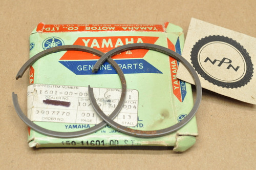 NOS Yamaha YD3 YDS2 YDT1 Standard Size Piston Ring Set for 1 Piston 150-11601-00