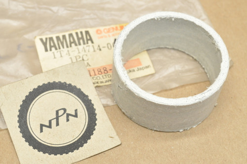 NOS Yamaha 1977-79 XS750 Muffler Exhaust Pipe Gasket 1T4-14714-00