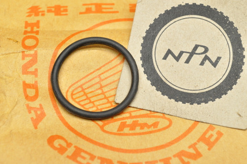 NOS Honda C200 CL90 CM91 CT200 CT90 S90 Oil Cap O-Ring Gasket 2.6X25 15619-001-000