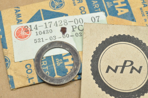 NOS Yamaha DT1 DT2 DT3 RT2 RT3 YZ250 YZ360 Drive Axle Shim 214-17428-00-07