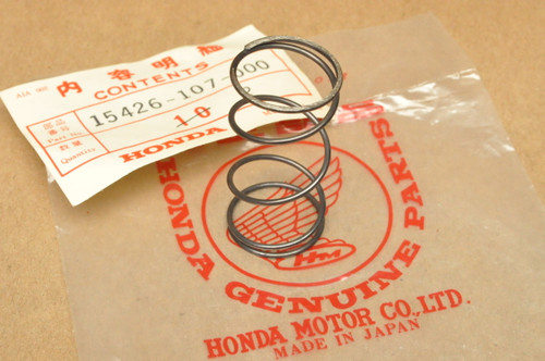 NOS Honda CB100 CL100 CL125 SL100 SL125 TL250 Oil Filter Spring 15426-107-000
