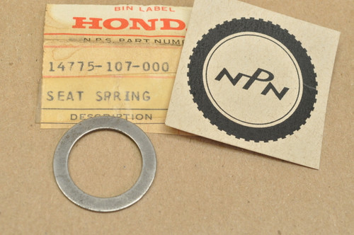 NOS Honda ATC200 CB350 CB450 CB500 CB550 TR200 TRX200 XR200 Valve Spring Washer 14775-107-000