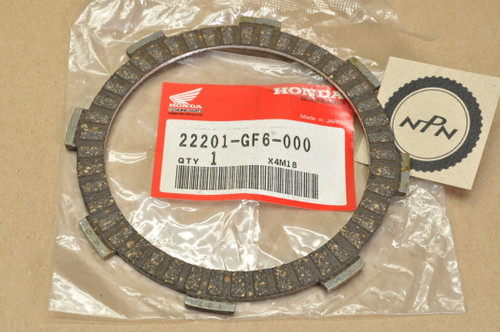NOS Honda ATC185 CMX250 CR125 CT125 SL125 TL125 TLR200 TR200 VF500 Clutch Friction Disk 22201-GF6-000