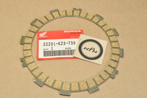 NOS Honda CR250 R CR480 R CR500 R Clutch Friction Disk 22201-KZ3-730