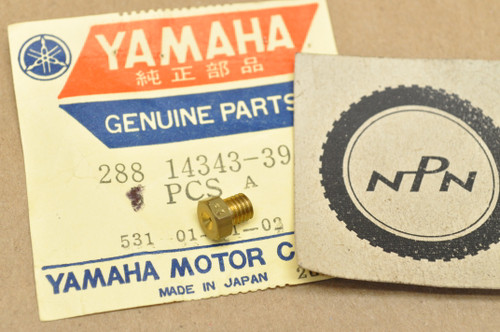NOS Yamaha 1972 JT2 Carburetor Main Jet #78 288-14343-39
