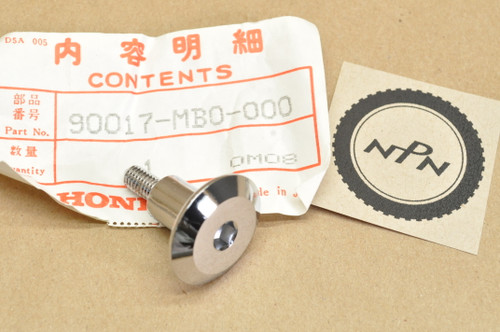 NOS Honda VF1100 VF700 VF750 VT500 Cylinder Head Cover Bolt 90017-MB0-000