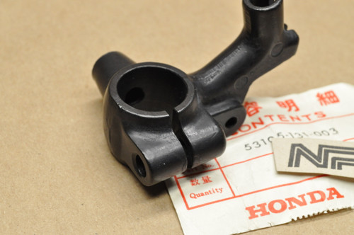 NOS Honda MR50 K0-K1 Left Handle Bar Clutch Lever Perch Bracket 53105-131-003