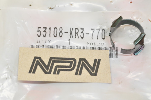 NOS Honda CMX250 C CMX450 C Rebel Handle Bar End Weight Snap Ring 53108-KR3-770