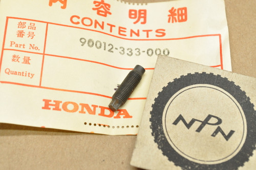 NOS Honda ATC90 CA95 CB175 CB350 CB92 XL250 Z50 Tappet Screw 90012-333-000