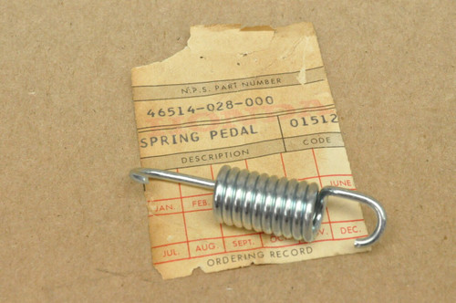 NOS Honda CL90 CX500 S90 ST90 TL250 Z50 Z50R Brake Pedal Spring 46514-028-000