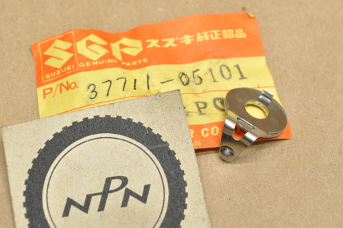 NOS Suzuki A100 GT250 GT380 GT550 T350 TC100 TC185 TS250 TS400 TS75 Neutral Switch Contact Point 37711-05101
