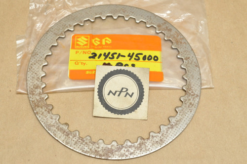 NOS Suzuki GN400 GS400 GS450 GS500 GS550 GS750 RM250 RM465 RM500 RMX250 SP400 Clutch Plate 21451-45000