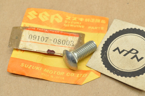 NOS Suzuki 1983-84 ALT125 1983 ALT50 1983-84 LT125 Wheel Rim Bolt 09107-08003