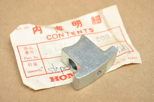 NOS Honda CB500 CB550 CB750 Chain Adjuster Stopper 52136-300-000