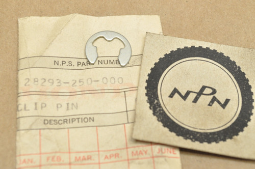 NOS Honda CA72 CA77 CB550 CB750 K1-78 CL72 CL77 Kick Start Circlip 28293-250-000