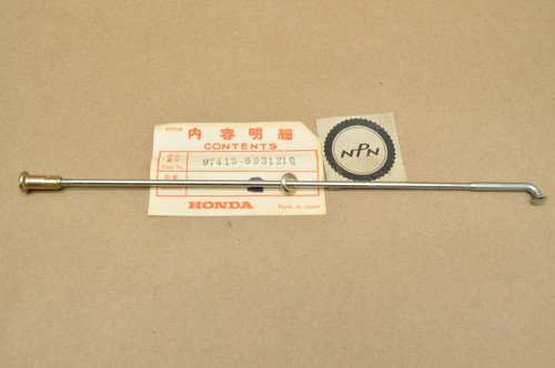 NOS Honda XL250 K0 Front Wheel Spoke BS & Nipple Set 97415-69312-10