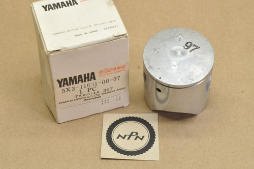 NOS Yamaha YZ100 Standard Piston 5X3-11631-00-97