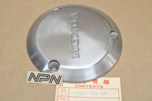 NOS Honda CB200 CB200T CL200 Alternator Stator Generator Side Cover 11431-354-000