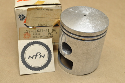 NOS Yamaha 1964-66 YA6 Standard Size Piston 137-11631-61-96