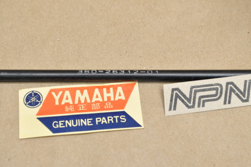 NOS Yamaha 1973-75 RD250 RD350 Lower Throttle Cable #2 360-26312-01