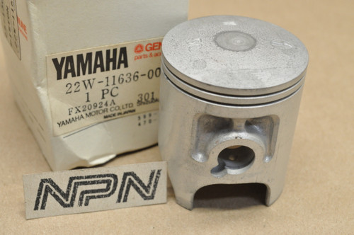 NOS Yamaha 1983 YZ80 K .50 Oversize Piston 22W-11636-00