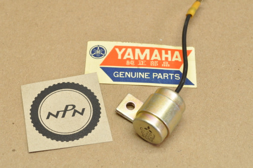 NOS Yamaha 1967 YR1 1968 YR2 1969 R3 Left Condenser 168-81226-20