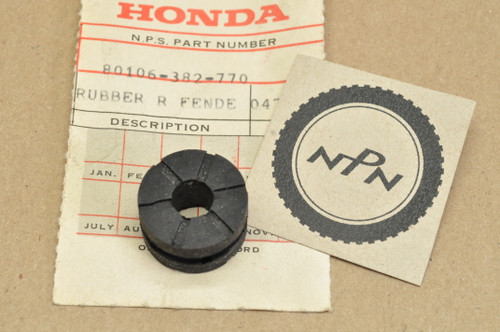 NOS Honda 1977 CT125 1977-78 XL100 XL125 Rear Fender Mount Rubber 80106-382-770