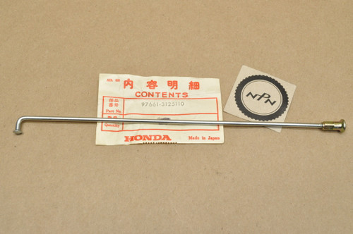 NOS Honda 1977-78 XL100 Front Wheel Spoke A 97661-31251-10