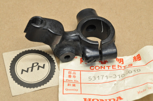 NOS Honda SL350 Right Handlebar Lever Holder Perch Bracket 53171-310-010