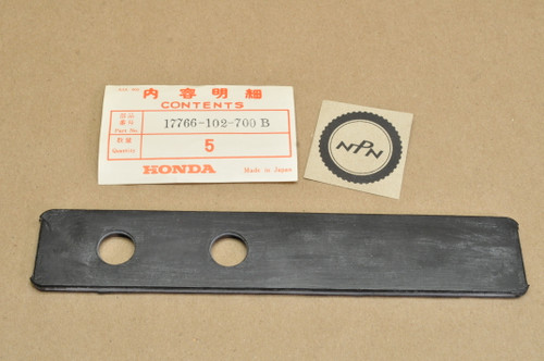 NOS Honda 1980-86 CT110 CT90 K4-1979 Sub Auxiliary Gas Tank Band Rubber Protector 17766-102-700 B