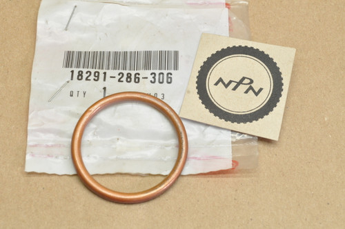 NOS Honda CB350 CL350 GL1200 SL350 XL175 XL250 Exhaust Gasket 18291-286-306