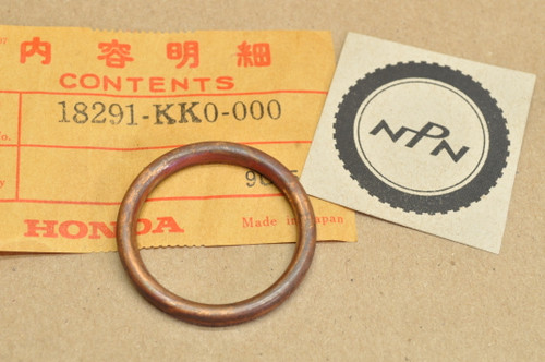 NOS Honda XL250 R XR200 R XR250 R Exhaust Pipe Gasket 18291-KK0-000