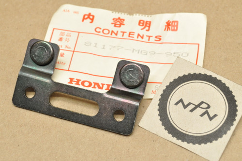 NOS Honda 1985-86 GL1200 Gold Wing Right Speaker Box Setting Bracket A 81177-MG9-950