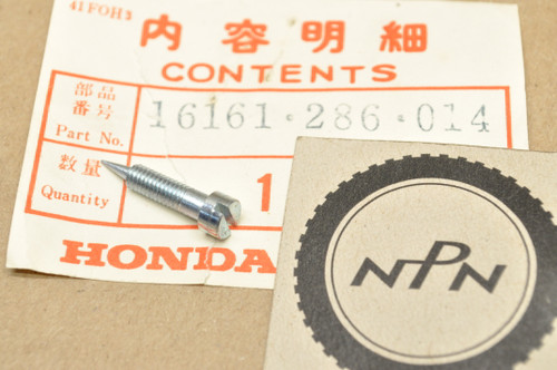 NOS Honda SL350 Carburetor Pilot Adjustment Screw 16161-286-014