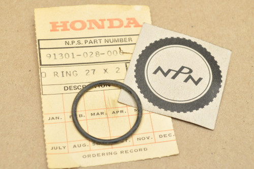 NOS Honda CT70 CT90 FT500 S90 XL250 XL500 XR350 XR500 Z50 O-Ring 91301-028-000