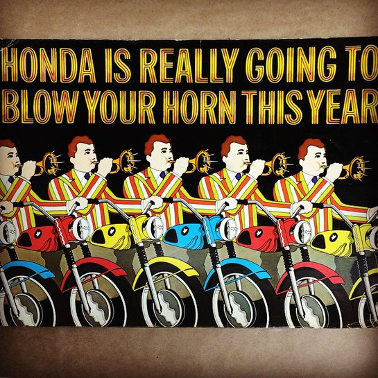 1969 Honda Motorcycle Dealer Folder