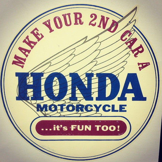 Decal from Someone who worked for Honda North America 1960s