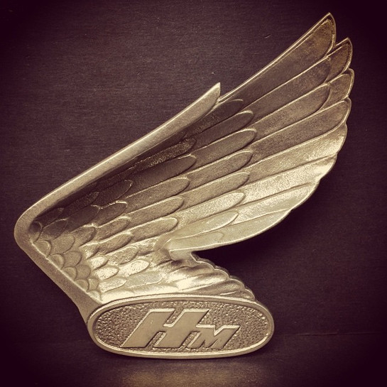 Vintage Honda Motorcycle Wing Ash Tray