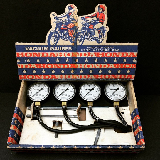 Vintage Honda Motorcycle Carburetor Synchronizing Gauge Kit
