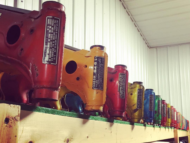 Vintage Honda Motorcycle Frames