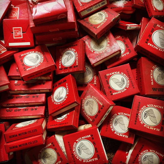 New Old Stock Honda Motorcycle Piston Rings