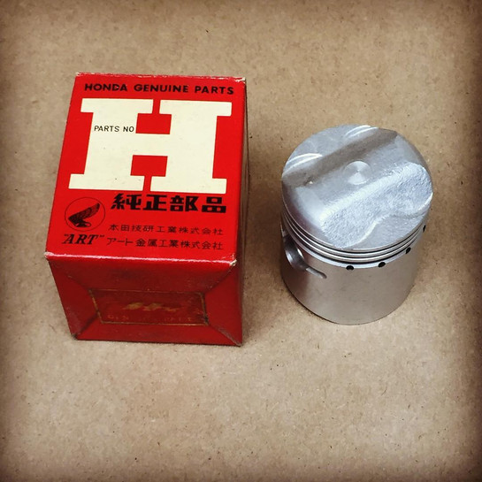 New Old Stock NOS Honda Motorcycle 50cc Four Valve Racing Piston