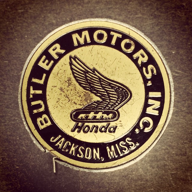 Vintage Honda Motorcycle AHM Dealership Advertising Tape Measure - NOS ...