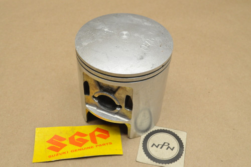 NOS Suzuki 1976-77 RM370 .75 Oversize Piston 12110-41791 - NOS