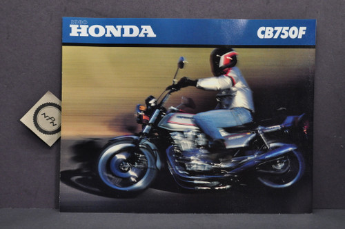 Vintage NOS 1980 Honda CB750 F Motorcycle Brochure - NOS Parts NOW