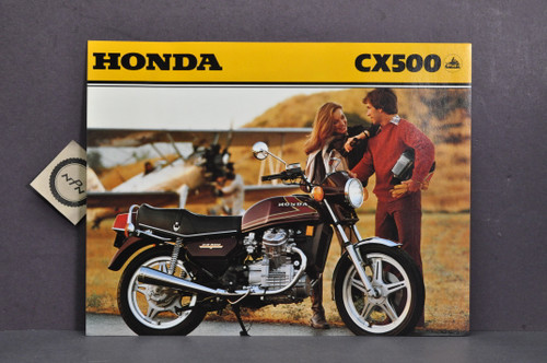 Vintage NOS 1979 Honda CX500 Brochure Spec Sheet Flyer - NOS Parts NOW