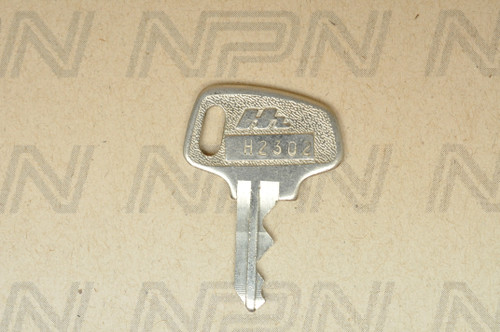 NOS Honda OEM Ignition Switch & Lock Key Double Groove H2302 - NOS ...