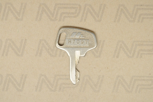 NOS Honda OEM Ignition Switch & Lock Key Single Groove H7097 - NOS ...