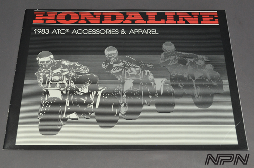 Vintage NOS 1983 Honda ATC Three Wheeler Brochure ATC110 ATC185S